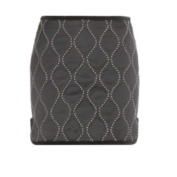 Alexander Wang Hourglass Studded Mini Skirt! NWT! - Picture 2 of 8